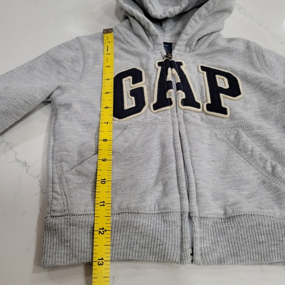 GAP Logo Zip Hoodie 12-18 Months - Picture 7 of 13